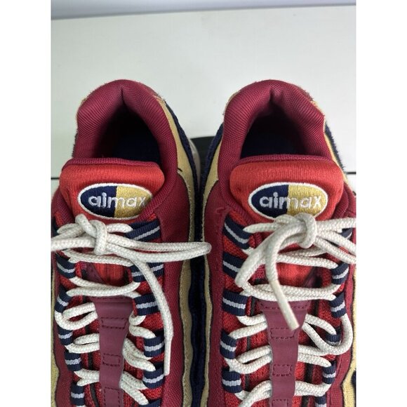 Nike Air Max 95 Premium Red Crush 2018 Sz 8 538416-603 - Picture 3 of 8